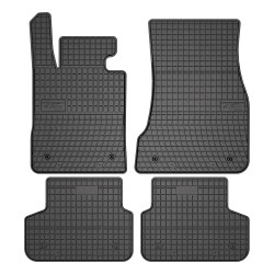 Tappetini per auto ElToro compatibili con BMW Serie 5 G31 2017-2023 su misura in gomma | Note: Hybrid | Tipo Auto: Station Wagon | Materiale resistente | Bordi alti protettivi